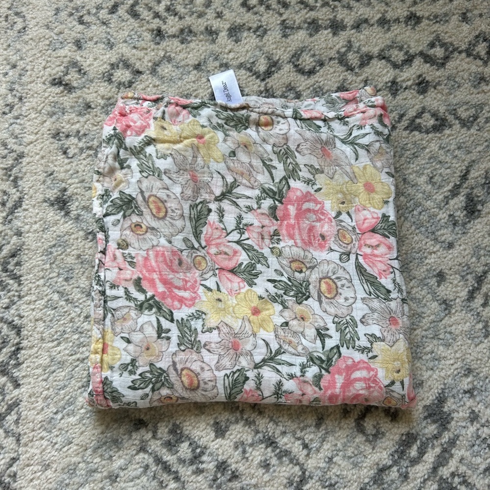 Angel dear floral swaddle